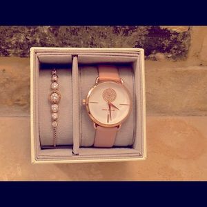 Michael Kors watch and bracelet combo